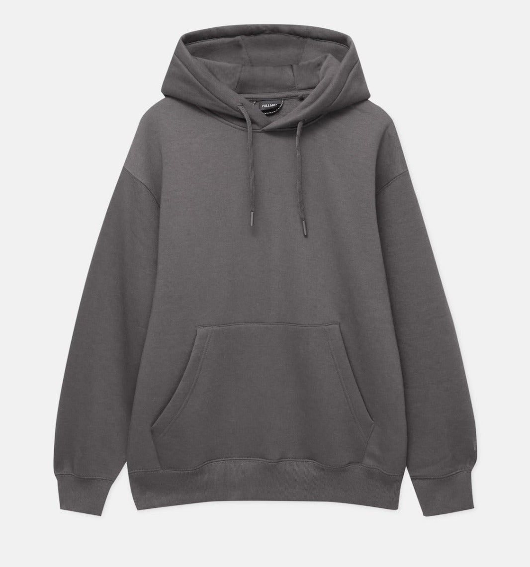 Unisex Charcoal Grey Classic Pullover Hoodie