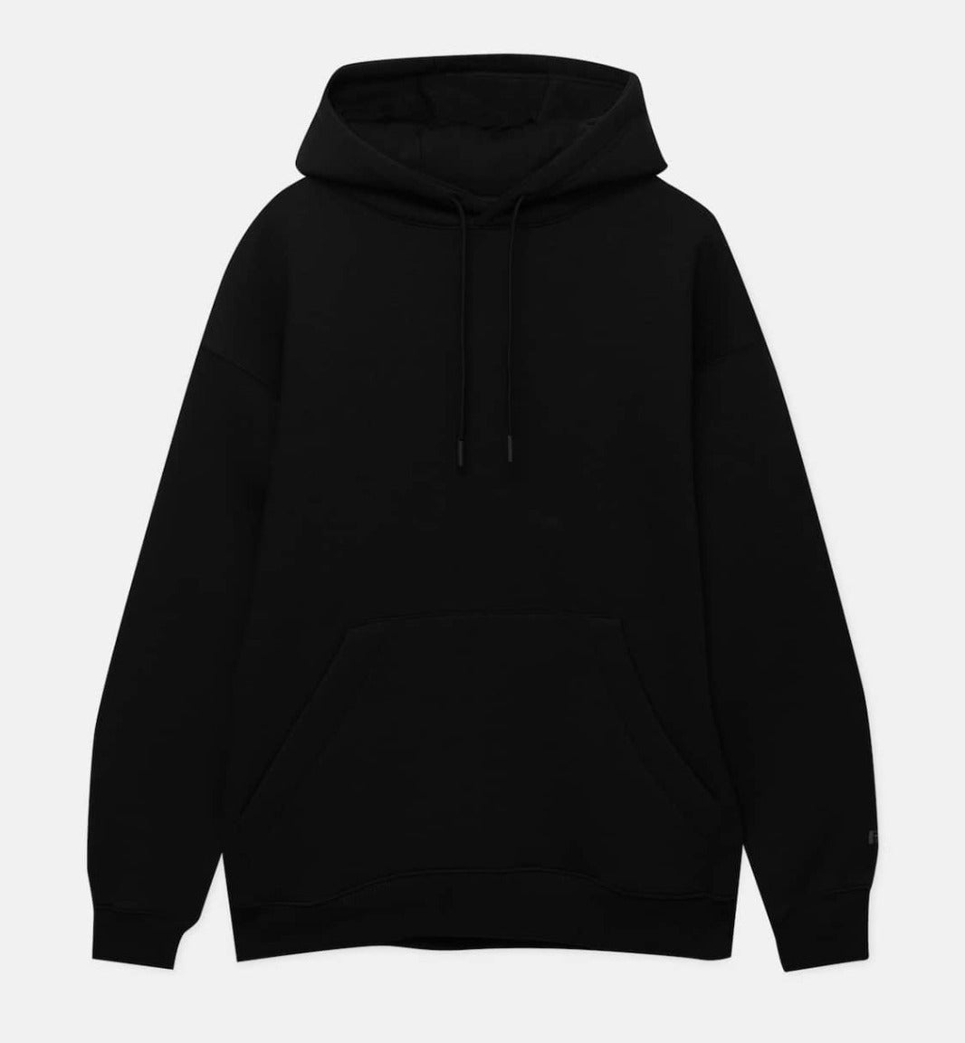 Unisex Black Pullover Hoodie