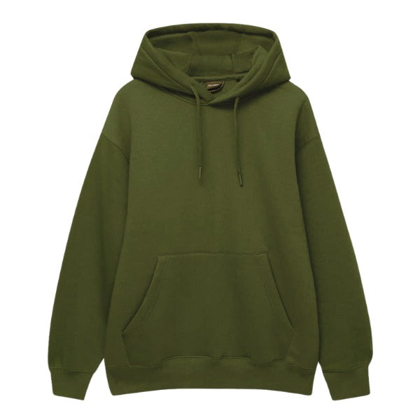 Unisex Green Pullover Hoodie