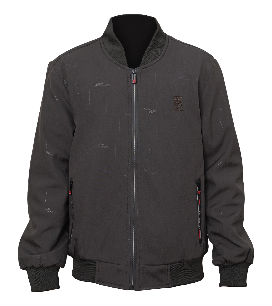 Classic Charcoal Gray cotton Jacket – Timeless Style and Premium Comfort