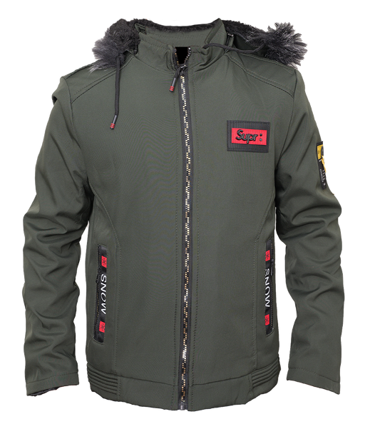 Classic Army Green cotton Jacket – Timeless Style and Premium Comfort