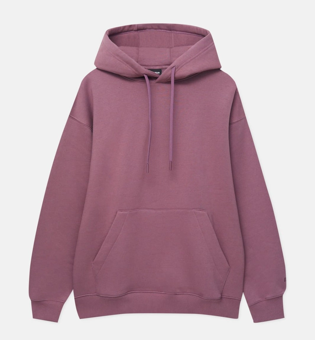 Unisex Mauve Pink Pullover Hoodie